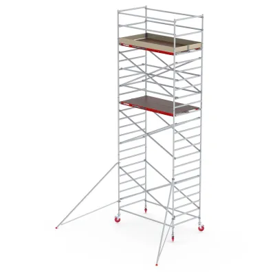 Rusztowania aluminiowe Altrex 4200-1,35x1,85- wys.robocza:8,20m, wys.podestu:6,20m