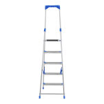 Drabina jednostronna 5 stopniowa aluminiowa Wide Step LEMAR 020205 - 5