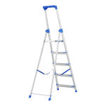 Drabina jednostronna 5 stopniowa aluminiowa Wide Step LEMAR 020205 - 6