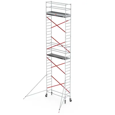 Rusztowania aluminiowe Altrex 5100-0,75x2,45- wys.robocza:10,20m, wys.podestu:8,20m