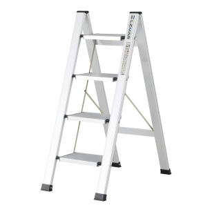 Drabina domowa 4 stopniowa aluminiowa Slim Space-X LEMAR 040104
