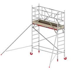 Rusztowania aluminiowe Altrex 4100 PLUS NOWA NORMA-0,90x1,85- wys.robocza:4,20m, wys.podestu:2,20m