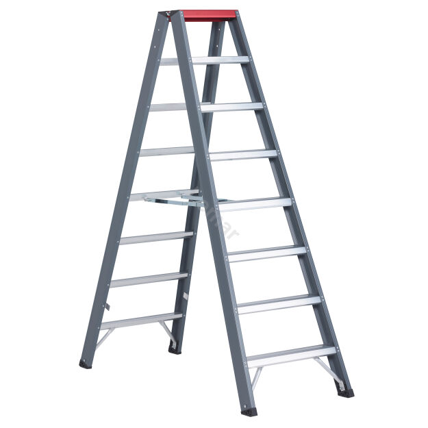Drabina dwustronna 2x8 stopnie aluminiowa Falco Fdo ALTREX 192328