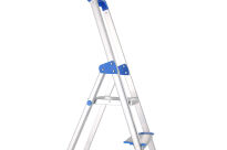 Drabina jednostronna 7 stopniowa aluminiowa Wide Step LEMAR 020207 - 12