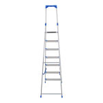 Drabina jednostronna 7 stopniowa aluminiowa Wide Step LEMAR 020207 - 5