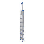 Drabina jednostronna 7 stopniowa aluminiowa Wide Step LEMAR 020207 - 10