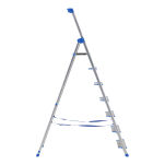 Drabina jednostronna 7 stopniowa aluminiowa Wide Step LEMAR 020207 - 7