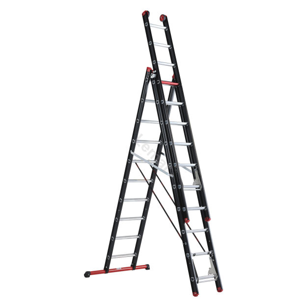 Drabina wielofunkcyjna 3x10 stopni aluminiowa Mounter ALTREX 123610