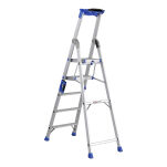 Drabina jednostronna 5 stopniowa aluminiowa Pro Step LEMAR 020305 - 4