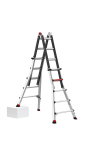 Drabina przegubowa 4x5 stopni aluminiowa Tele Pro+ Flex ALTREX 503745 - 6