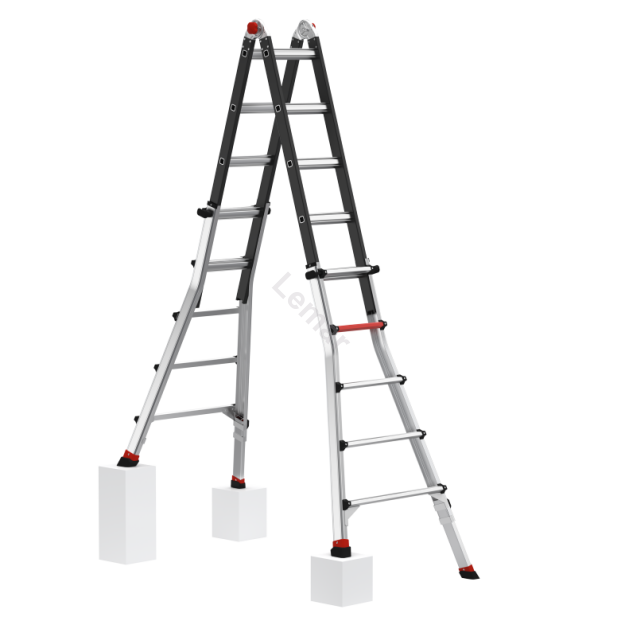 Drabina przegubowa 4x5 stopni aluminiowa Tele Pro+ Flex ALTREX 503745