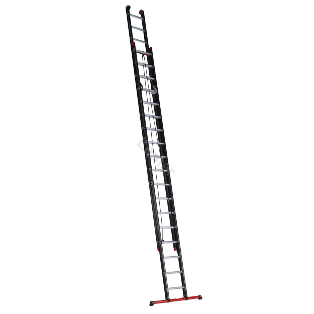 Drabina rozsuwana z linką 2x18 stopni aluminiowa Mounter ALTREX 124818