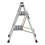 Drabina domowa 2 stopniowa aluminiowa Slim Space-X LEMAR 040202 - 3