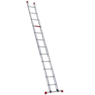 Drabina przystawna 1 elementowa 1x12 stopni aluminiowa Atlas ALTREX 111012