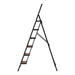 Drabina domowa 6 stopniowa aluminiowa Slim Space LEMAR 031206 - 3
