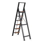 Drabina domowa 6 stopniowa aluminiowa Slim Space LEMAR 031206 - 4