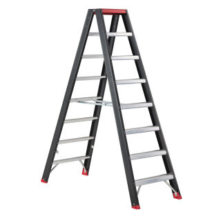 Drabina dwustronna 2x8 stopnie aluminiowa Taurus Tdo ALTREX 192508