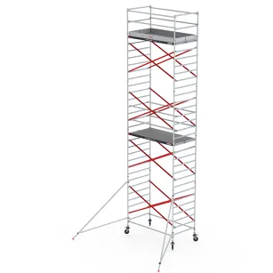 Rusztowania aluminiowe Altrex 5200-1,35x1,85- wys.robocza:10,20m, wys.podestu:8,20m