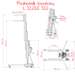 Podnośnik towarowy Alp Lift L512 - 2