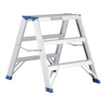 Drabina dwustronna 3 stopniowa aluminiowa Big Step LEMAR 023103 - 4