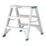 Drabina dwustronna 3 stopniowa aluminiowa Big Step LEMAR 023103 - 6