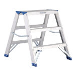 Drabina dwustronna 3 stopniowa aluminiowa Big Step LEMAR 023103 - 8