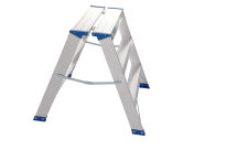 Drabina dwustronna 3 stopniowa aluminiowa Big Step LEMAR 023103 - 15