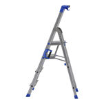 Drabina jednostronna 4 stopniowa aluminiowa Pro Step LEMAR 020304 - 3
