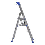 Drabina jednostronna 4 stopniowa aluminiowa Pro Step LEMAR 020304 - 7