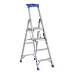Drabina jednostronna 4 stopniowa aluminiowa Pro Step LEMAR 020304 - 8