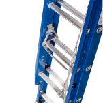 Drabina rozsuwana z linką 2x14 stopni z włókna szklanego Fiber Tech Rope LEMAR 050014 - 12