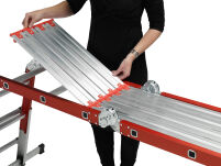Drabina przegubowa 4x3 stopni + podest aluminiowa Do It All ALTREX 503580 - 25
