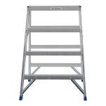Drabina dwustronna 4 stopniowa aluminiowa Big Step LEMAR 023104 - 10