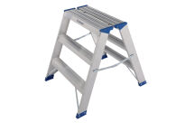 Drabina dwustronna 4 stopniowa aluminiowa Big Step LEMAR 023104 - 14
