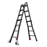 Drabina przegubowa 4x4 stopni aluminiowa Velocity Black Pro Little Giant ALTREX 503944 - 17