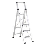 Drabina domowa 5 stopniowa aluminiowa Slim Space LEMAR 030105 - 8