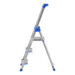 Drabina jednostronna 3 stopniowa aluminiowa Wide Step LEMAR 020203 - 3
