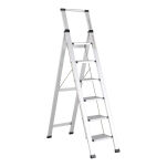 Drabina domowa 6 stopniowa aluminiowa Slim Space LEMAR 030106 - 8