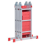 Drabina przegubowa 4x3 stopni + podest aluminiowa Plus ALTREX 503538 - 15