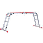 Drabina przegubowa 4x3 stopni + podest aluminiowa Plus ALTREX 503538 - 14