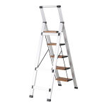 Drabina domowa 5 stopniowa aluminiowa Slim Space LEMAR 030305 - 6