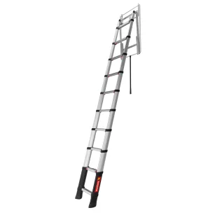 Drabina włazowa teleskopowa 1x10 stopni aluminiowa Loft Maxi TELESTEPS 72527-541