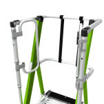 Drabina magazynowa 4 stopniowa z włókna szklanego Safety Cage Little Giant 19704EN - 15