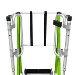 Drabina magazynowa 4 stopniowa z włókna szklanego Safety Cage Little Giant 19704EN - 11