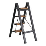 Drabina domowa 4 stopniowa aluminiowa Slim Space-X LEMAR 041204 - 4