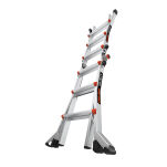 Drabina przegubowa 4x3 stopni aluminiowa Velocity Little Giant ALTREX 503913 - 6