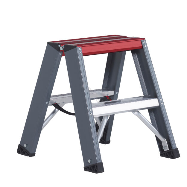 Drabina dwustronna 2x2 stopnie aluminiowa Falco Fdo ALTREX 192322