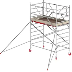 Rusztowania aluminiowe Altrex 4200-S NOWA NORMA-1,35x2,45- wys.robocza:4,20m, wys.podestu:2,20m