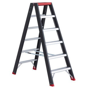 Drabina dwustronna 2x6 stopnie aluminiowa Taurus Tdo ALTREX 192506