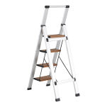 Drabina domowa 4 stopniowa aluminiowa Slim Space LEMAR 030304 - 4